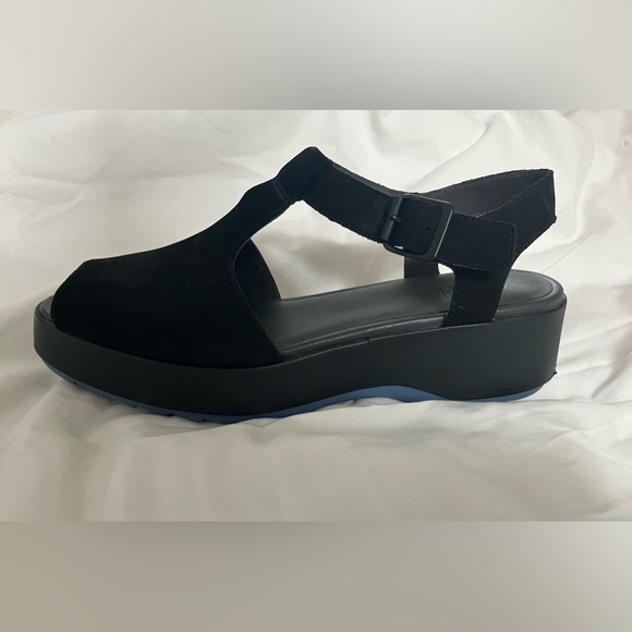Black Camper platform sandals - Picture 3 of 4